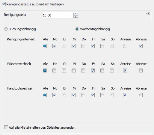 Auto Reinigungsstatus 2