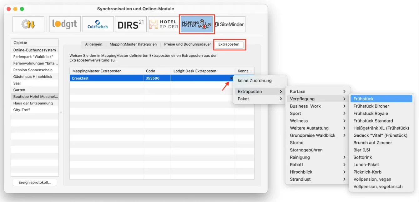 CHM Mappingmaster Einstellungen 05