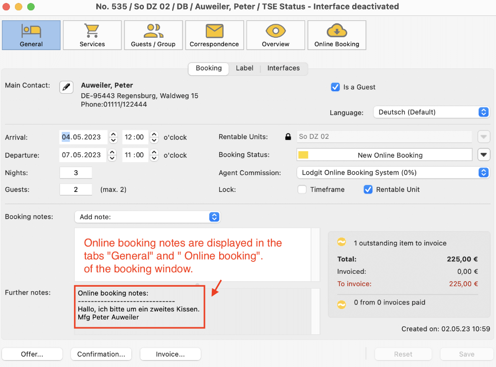 News 3.0.1 online-booking notes 1