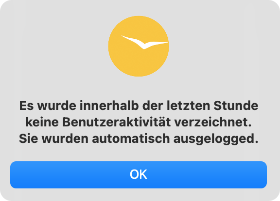 Automatisch ausloggen