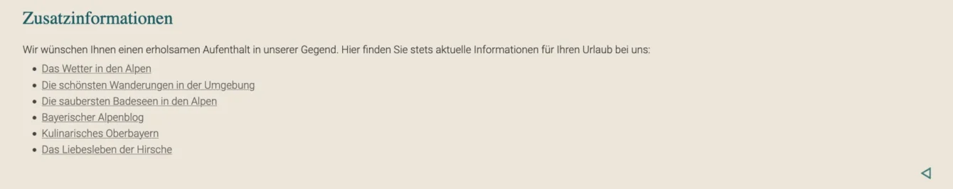 dargstellter HTML-Inhalt im OBS