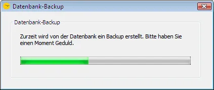 Datenbank Backup