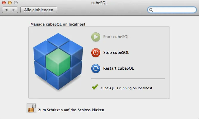 faq db lock 12 cube SQL Start